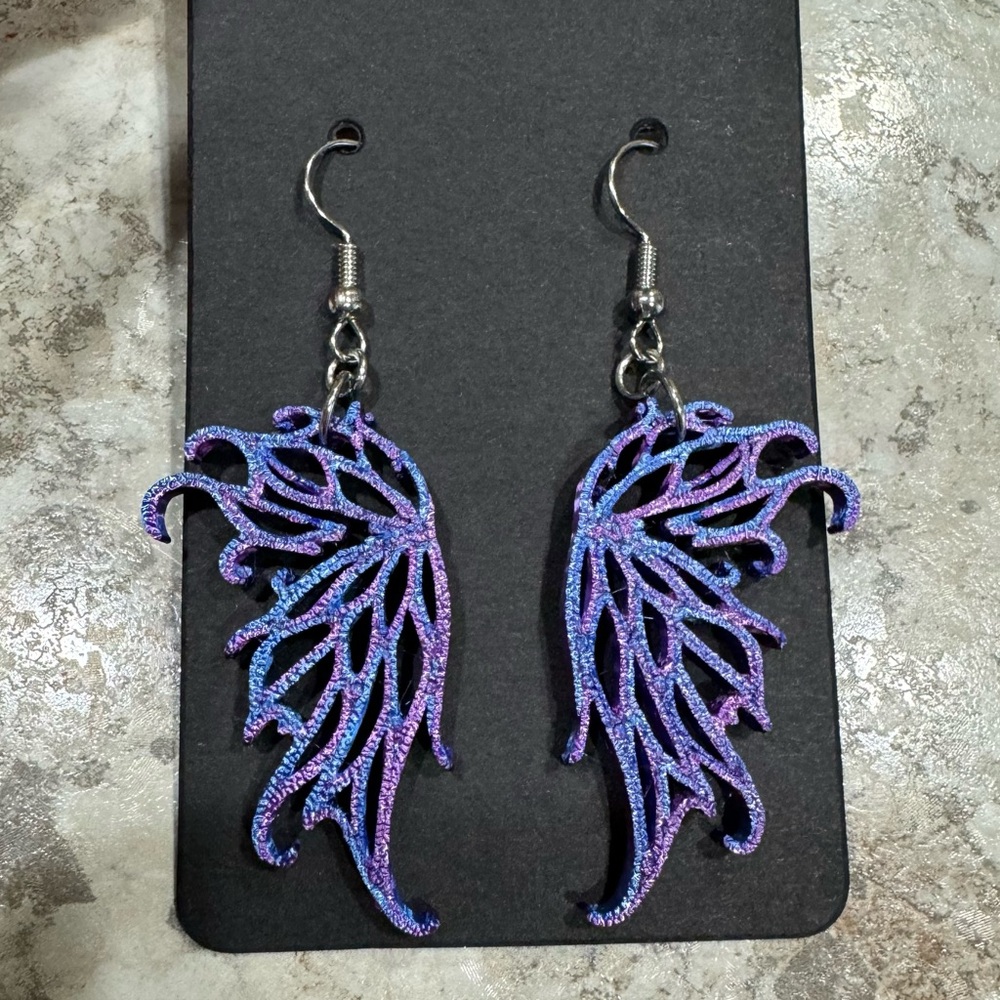Ratify fairy wing earring